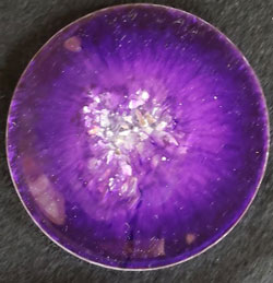 Resin Round Coaster #9